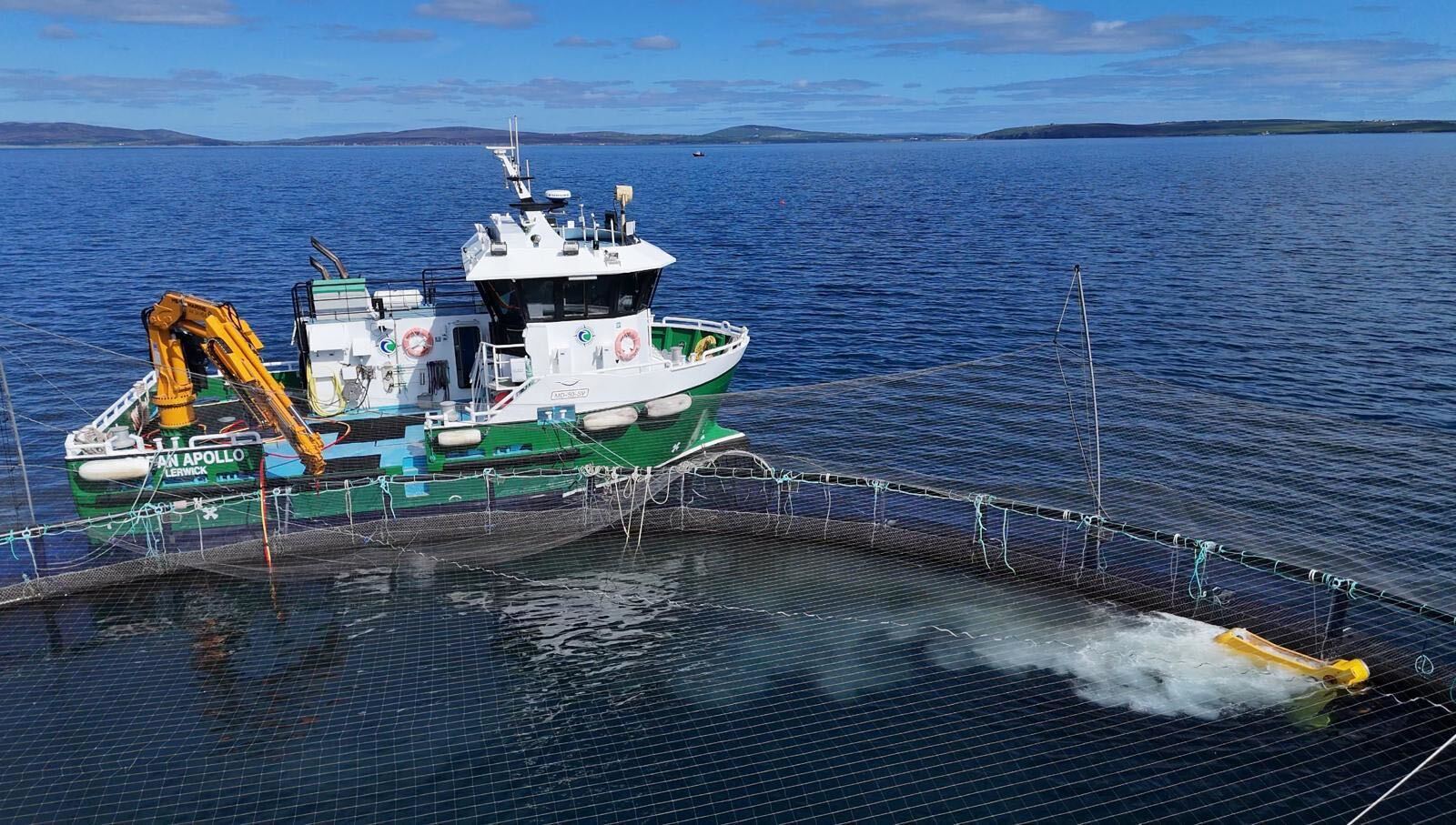 Increased productivity with Stealth net cleaning and ROV systems
